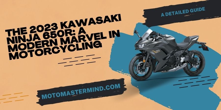 The 2023 Kawasaki Ninja 650R