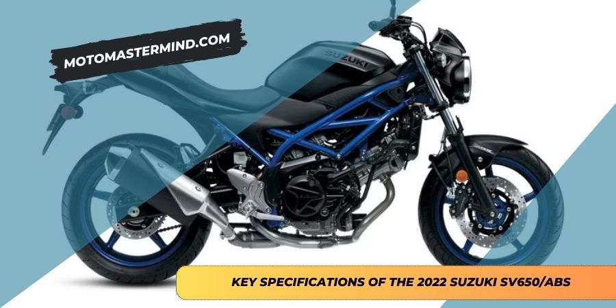 Key Specifications of the 2022 Suzuki SV650ABS
