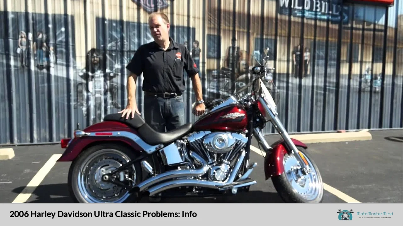 2006 Harley Davidson Ultra Classic Problems: Info