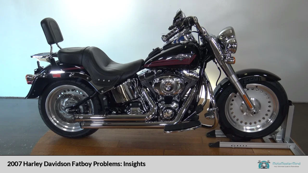 2007 Harley Davidson Fatboy Problems: Insights