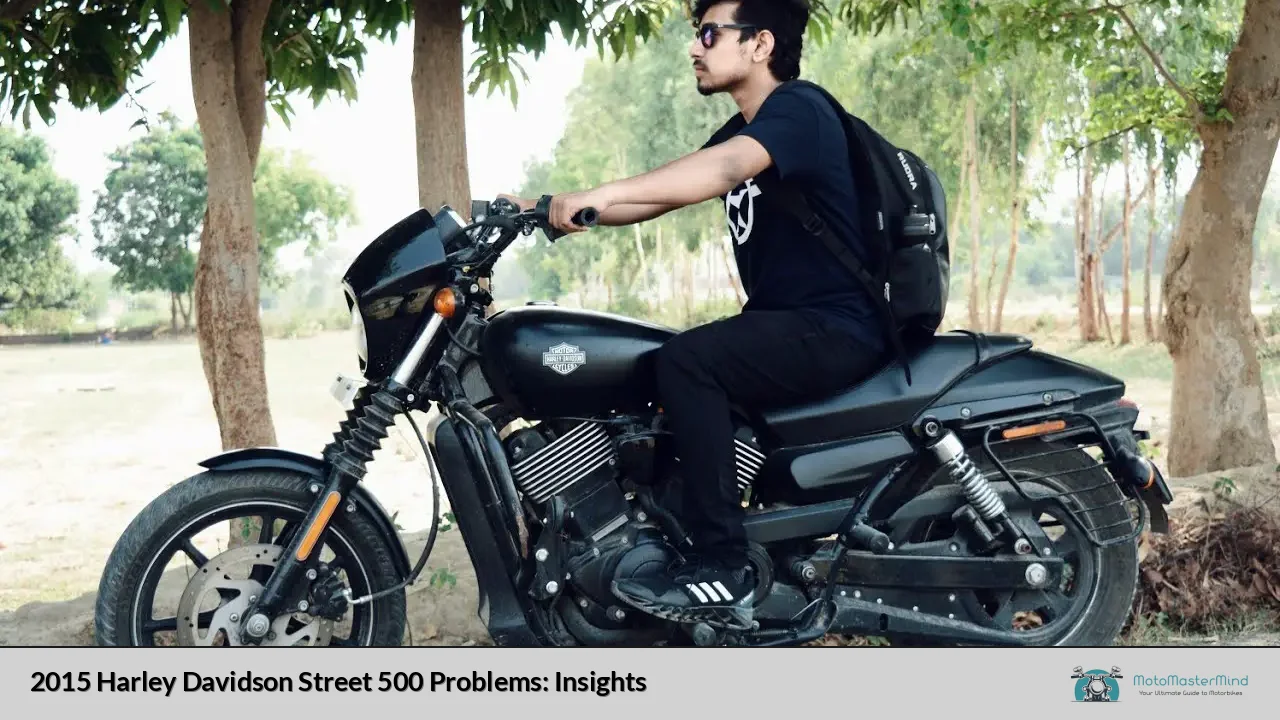 2015 Harley Davidson Street 500 Problems: Insights