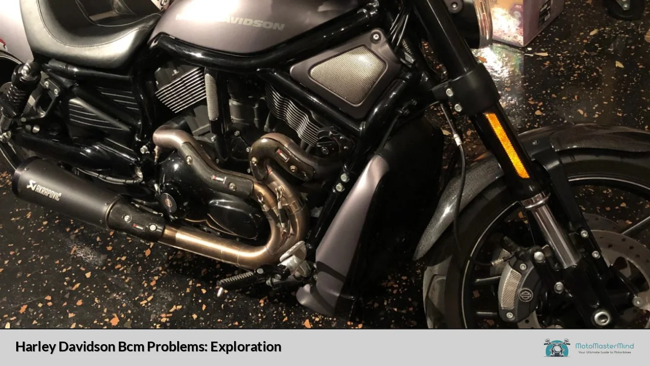 Harley Davidson Bcm Problems: Exploration