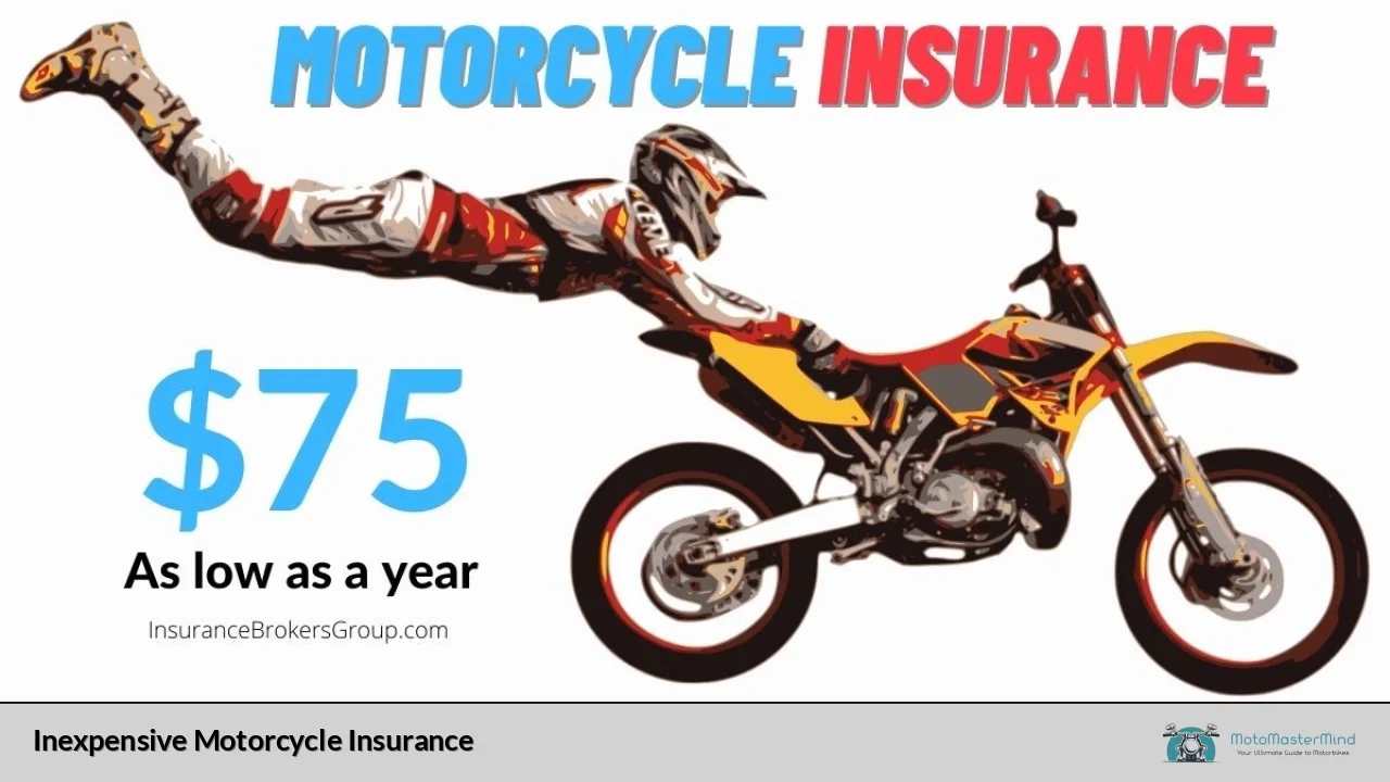 Inexpensive Motorcycle Insurance