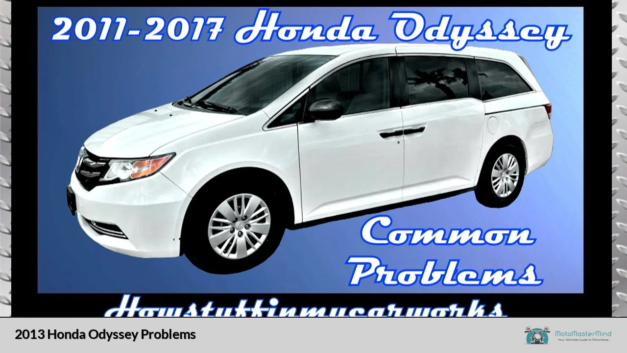 2013 Honda Odyssey Problems