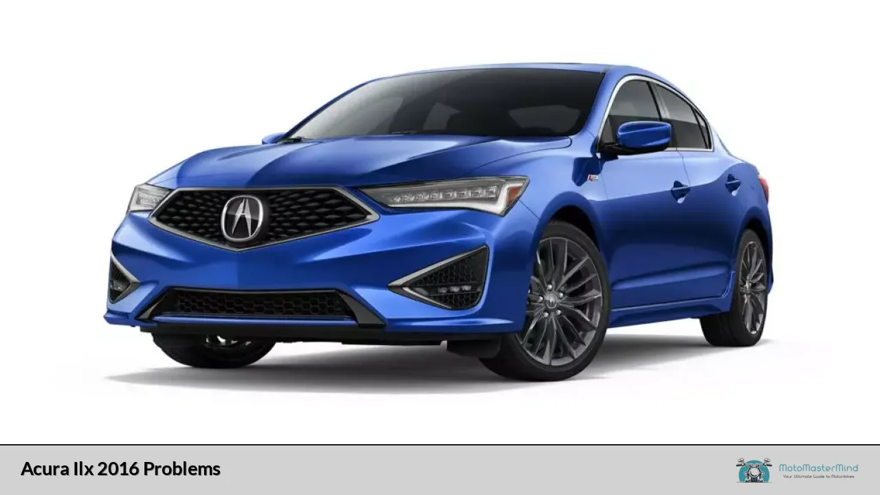 Acura Ilx 2016 Problems