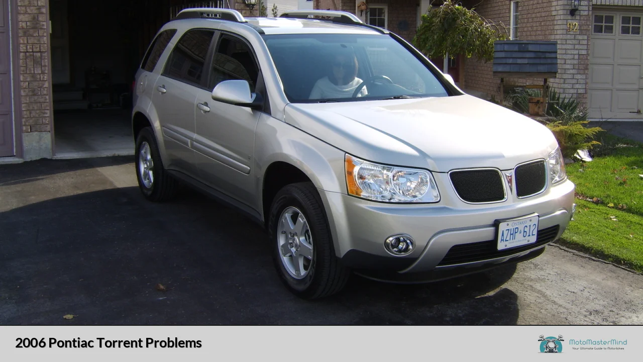 2006 Pontiac Torrent Problems