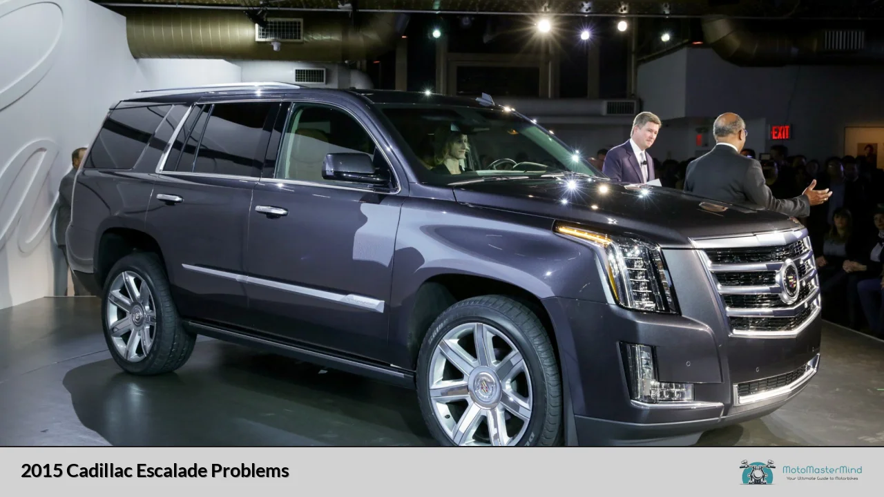 2015 Cadillac Escalade Problems