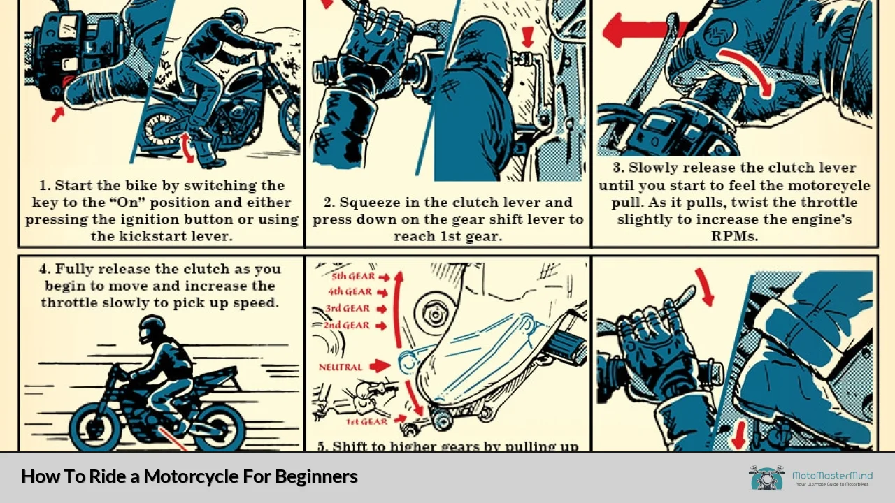 How To Ride a Motorcycle For Beginners