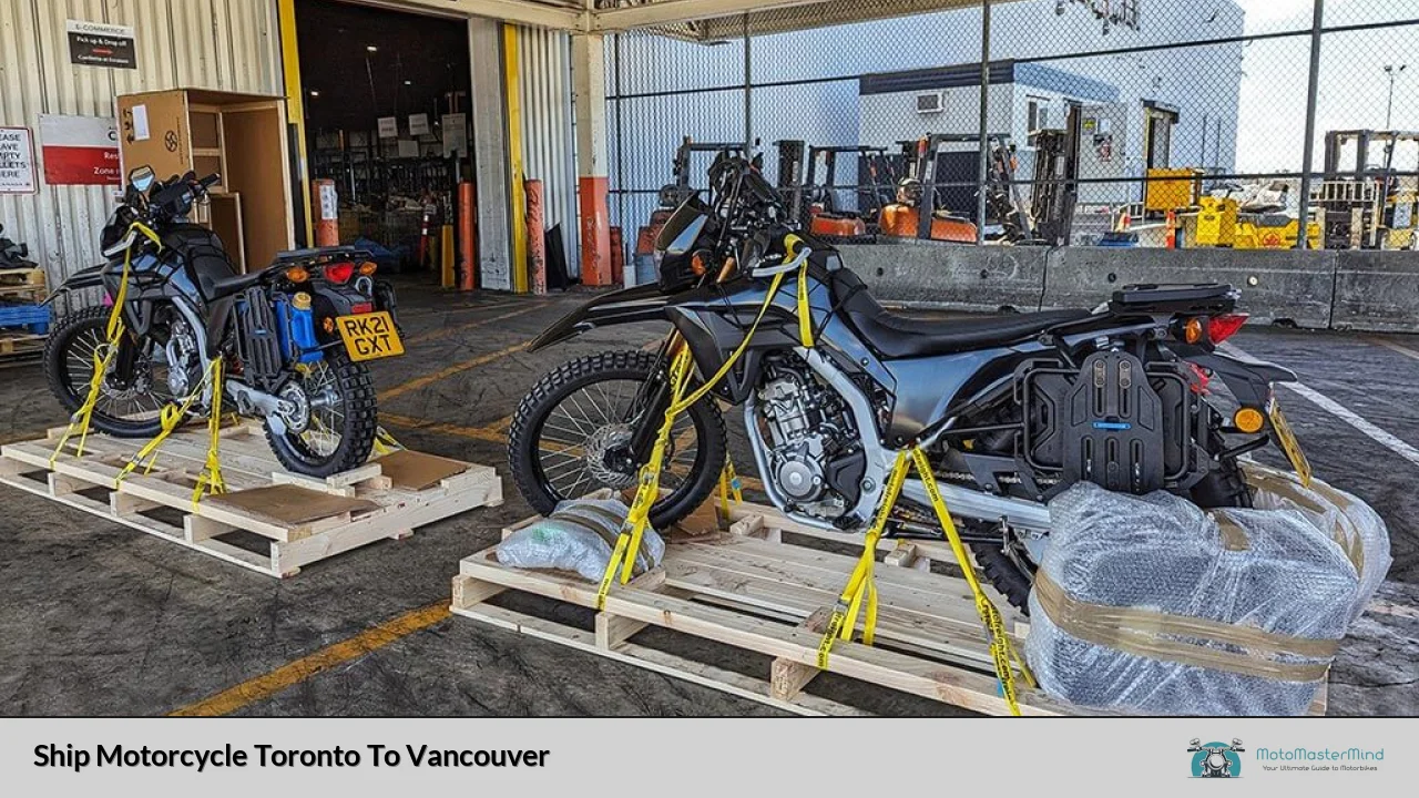 Ship Motorcycle Toronto To Vancouver